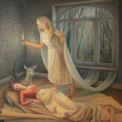 Ilaria Del Monte, Notturno, 2014, olio su tela, 60x70 cm