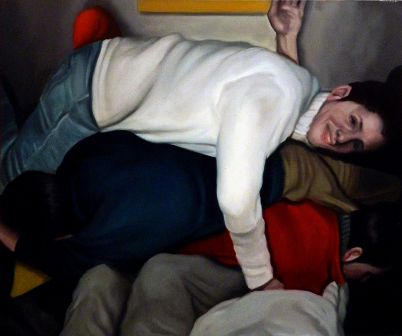 Giuliano Sale, Senza Titolo, 2013, oil on canvas, 50x60 cm