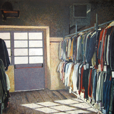 Nella Vita Ci Vuole Organizzazione, 2000, Olio Su Tela, Cm 200x300