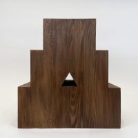 Andy Cruz Of House Industries, A, 2022, Cedar Wood, 30x35x186 Cm